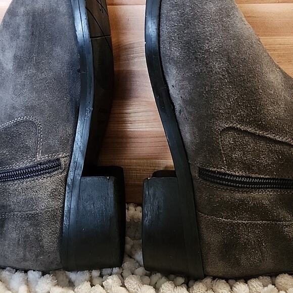 AQUATALIA STYLE CARMIE GREY ZIPPER CLOSURE HEEL BOOTIES WOMAN'S SIZE 9.5 NWOB - Picture 12 of 15